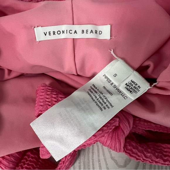 Veronica Beard Salis Halter One Piece Swimsuit - Picture 3 of 13